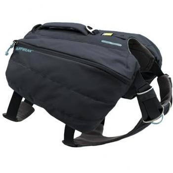 Arnés Front Range Ruffwear Negro con Mochila para Perros Basalt Grey - Tamaño: Extra Pequeño