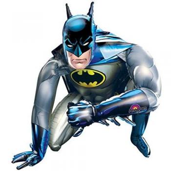 Amscan International Globo de Aluminio de 91 cm de Batman Airwalkers, Color, Balloon Only