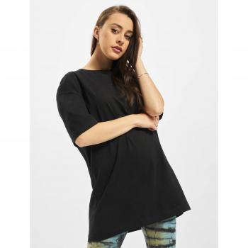 Urban Classics Women's Oversized Boyfriend Tee - Black, 100% Cotton