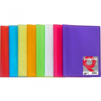 Grafoplás Carpeta Poliplás con 10 Fundas Folio Natural