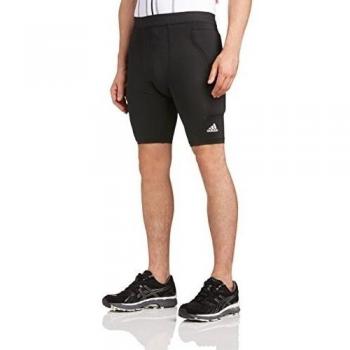 adidas GK Tight - Mallas para hombre, color negro / blanco, talla M