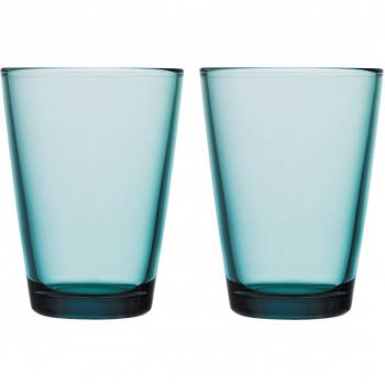 Set of 2 Iittala Kartio 40cl Tumblers, Sea Blue