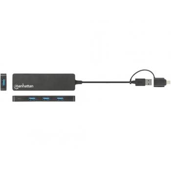 Manhattan USB-C & USB-A Combo Dock/Hub