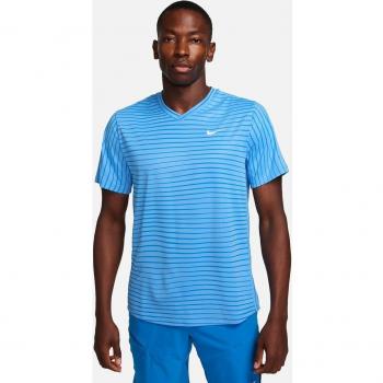 Nike Court Dri-Fit Victory Novelty Camiseta de Manga Corta para Hombre - Azul Claro