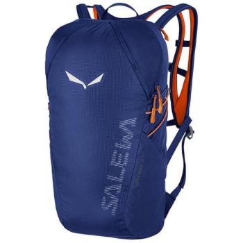 Mochila Salewa Ultra Train 18L Unisex Azul Oscuro Naranja