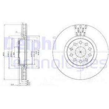 Disco de freno DELPHI BG3497 con características de alta calidad, diseño optimizado para una mejor disipación del calor, resistencia a la corrosión y tecnología avanzada para un rendimiento superior en frenado
