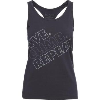 Camiseta de mujer Black Diamond Live Climb Repeat sin mangas gris - L