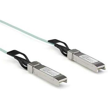 StarTech.com Dell EMC AOC-SFP-10G-2M Compatible 2m/6.5ft 10G SFP+ to SFP+ AOC Cable - 10GbE SFP+ Active Optical Fiber - 10Gbps SFP Plus/Mini GBIC/Transceiver Module Cable - Z9100
