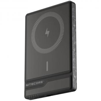 Nitecore NW5000 Magnetic Wireless Charging Powerbank, Forged Carbon Fiber, 5000 mAh