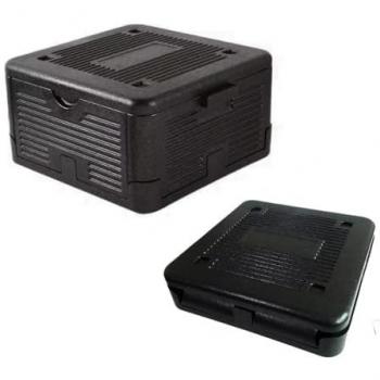 Nevera portátil Inuitz Catering 18 litros con aislante de propileno expandido, grosor térmico de 2,5 cm, asas laterales y base antigoteo