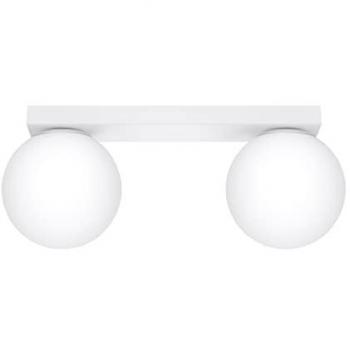 Plafón LED Sollux Moderno para Dormitorio y Salón - G9 2x12W Blanco - 50-60Hz ~220-230V