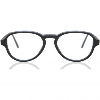 Retrosuperfuture NUMERO 03 79K Gafas Recetadas para Hombre Negras con armazones de color negro y lentes recetados de tamaño 51