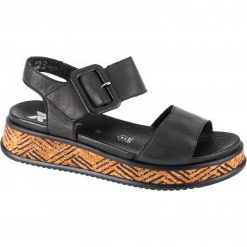 Sandalias Rieker para mujer en color negro