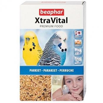 Beaphar – Mezcla de alimento para perico XtraVital, de 500 g y 3000 g