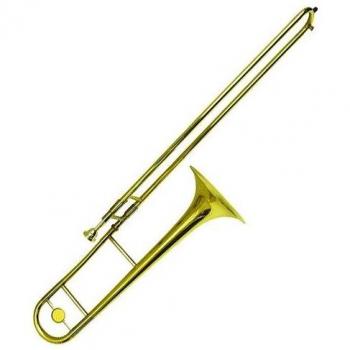 Dimavery 26505540 TT-300 Bb Trombón Tenor Oro