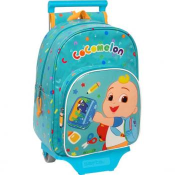 Mochila Escolar con Ruedas CoComelon 'Back to Class' - Safta