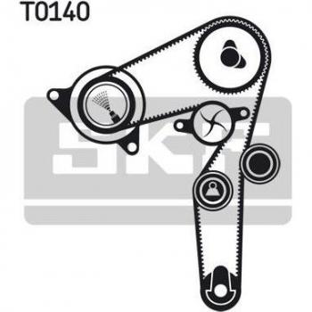 Kit de poleas con correa de distribución SKF VKMA 05194