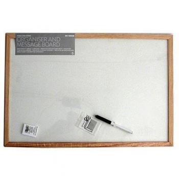 safor 1085B9060 - Pizarra Blanca 90X60 Con Marco Y Rot