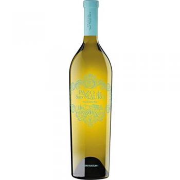 Albariño Pazo San Mauro 2021, vino blanco, D.O. Rías Baixas, botella de 75 cl