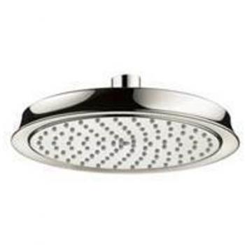 Hansgrohe Raindance Classic 180 Polished Nickel Fixed Showerhead, 1-Jet, 2.5 GPM