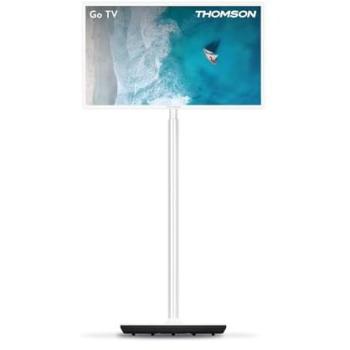 Televisor LED Smart Thomson 32HG4M45 32 HD Ready Google TV Wi-Fi Blanco