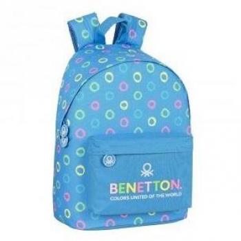 Mochila para Portátil Benetton Hoop 14,1 con Espacio Amplio - Modelo Ergonómico