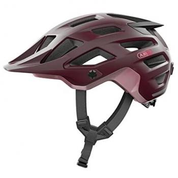 Abus Moventor 2.0 Mountain Bike Helmet Wildberry Red Size S
