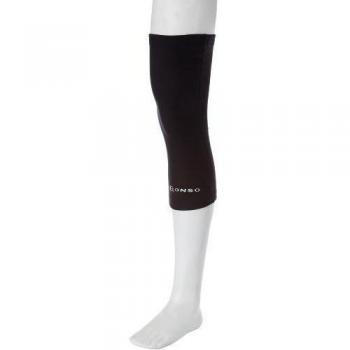 Gonso Protection Genoux Thermo - Calentadores de ciclismo para hombre, color negro, talla M