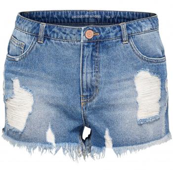 JDYJULIE DESTROY DENIM SHORTS DNM. SHORT VAQUERO MUJER ROTOS.