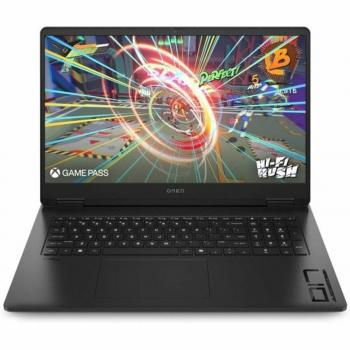 Laptop HP OMEN 17-db0005ns, Procesador AMD Ryzen 9 8945HS, Memoria RAM de 32GB, Almacenamiento SSD de 1TB, Tarjeta gráfica NVIDIA GeForce RTX 4060,