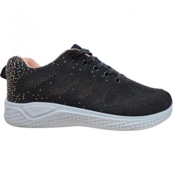 Zapatillas deportivas Yuca Breeze para caminar y correr - cómodas y resistentes, modelo de mujer, color negro