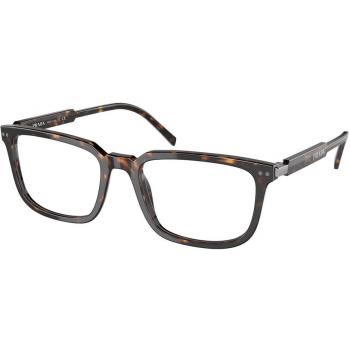 Armazones para Hombre Prada PR 13YVF Asian Fit 2AU1O1 Tortoiseshell con Lentes Recetadas 53