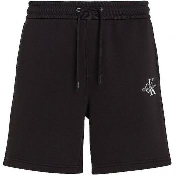 Pantalón Corto Deportivo Calvin Klein J30J325131 - Hombre - Poliéster/Algodón/Algodón Reciclado - Color Negro - Talla L