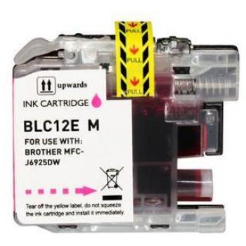 Compatible Brother LC12E Magenta Cartucho de Tinta Genérico - Sustituto del LC12EM