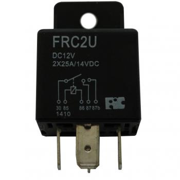 AERZETIX: Rele SPST 12V 50A electromagnetico 5 pines para coche auto vehiculos C10046