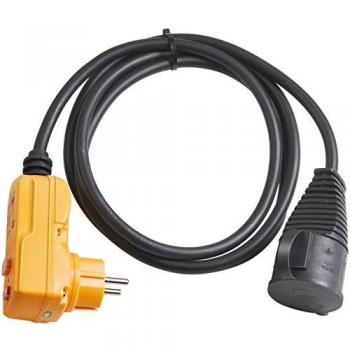 Brennenstuhl Cable Alargador de Protección 2m Negro