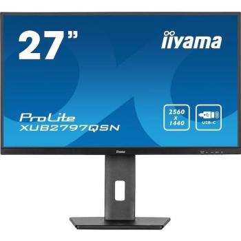 Monitor LED iiyama ProLite XUB2797QSN-B1 27 IPS QHD 100Hz USB-C