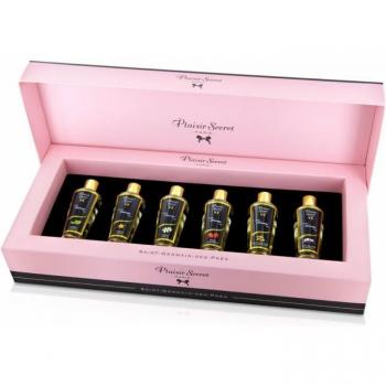 Cofre de 6 aceites de masaje en seco Plaisir Secret Saint Germain Des Près