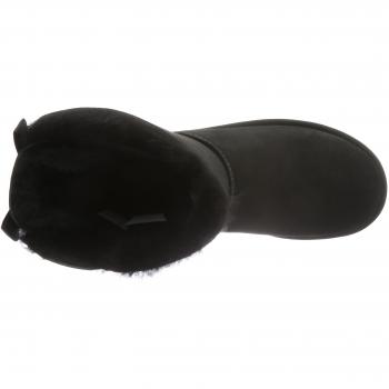 UGG® Women's Bailey Bow II Water-Resistant Boots in Black, Size 9