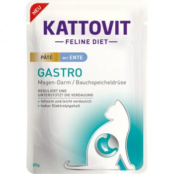 Kattovit Gastro Paté con Pato 10 x 85 g