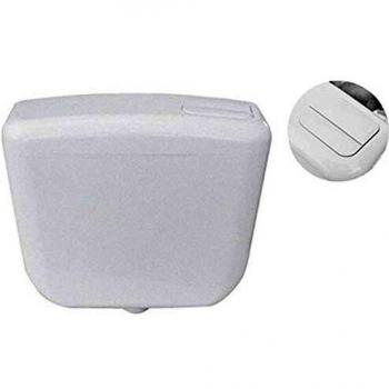 Cisterna de descarga mochila Dianflex con doble botón eco blanca 3-6 litros