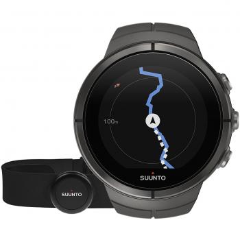 Suunto - Spartan Ultra Stealth Titanium HR - SS022656000 - Reloj Multideporte GPS + Cinturón de frecuencia cardiaca