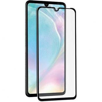 Muvit Protector Pantalla Huawei P30 Lite Vidrio Templado Plano Marco Negro
