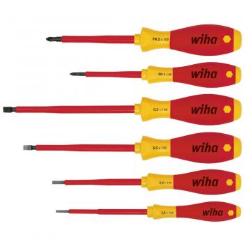 WIHA 00833 - Juego de destornilladores SoftFinish® electric 320NK6 SoftFinish electric Ref. 320NK6