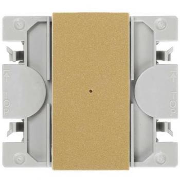 Simon 270 | Conmutador electrónico iO con tecla estrecha oro 21001201-095