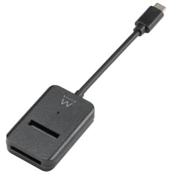 Funda Externa SSD M.2 NVMe & SATA Ewent EW7066, USB 3.2 Gen 1 Type-C, UASP y TRIM, Portátil, Compatible con Windows, MacOS y Linux