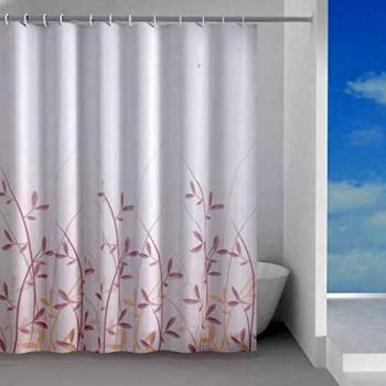 Cortina de Ducha de Poliéster 180x200 cm - Modelo Flora 1320