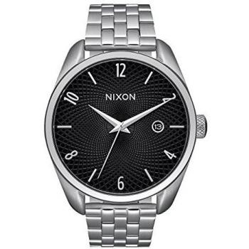 Reloj de mujer Nixon Bullet con correa de acero inoxidable y movimiento analógico