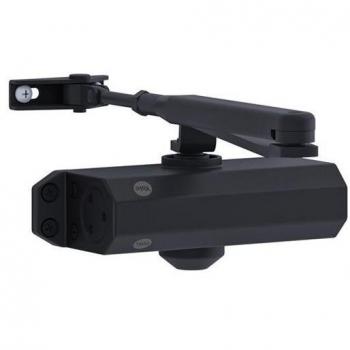 Cierrapuertas Yale 3500 con Brazo Normal, Fuerza Ajustable 2-4, Color Negro, Modelo 3500-0001-55