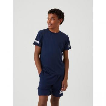Björn Borg Borg T-shirt Blue, 170